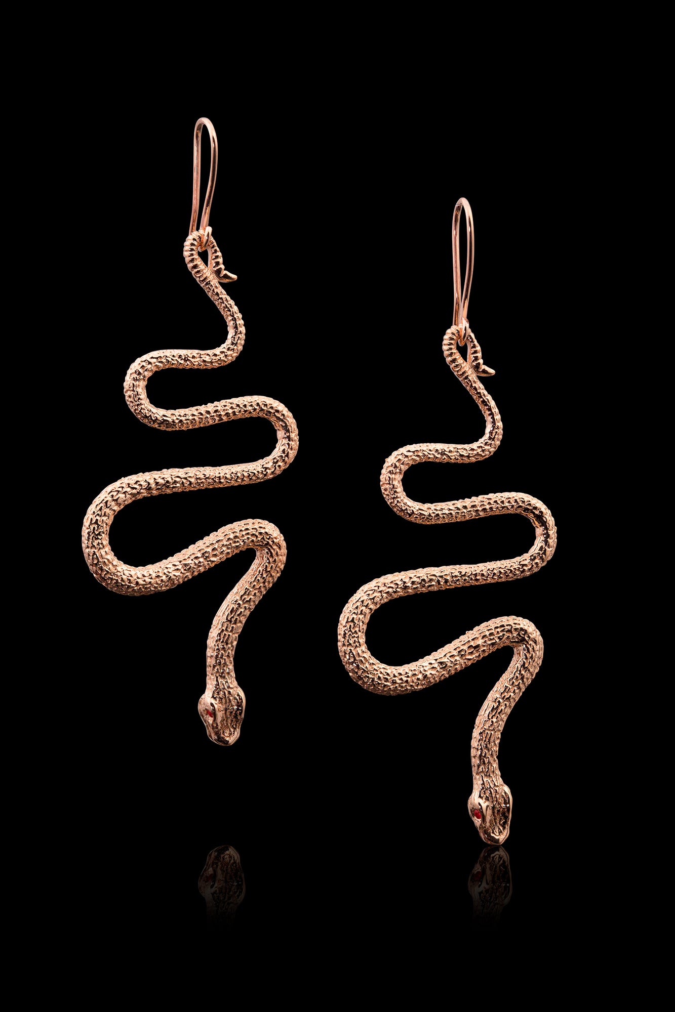 Amazon.com: SLUYNZ S925 Sterling Silver Punk Snake Stud Earrings for Women  Men Teen Girls Snake Helix Stud Earrings Cartilage Cross Stripe Open Snake  Earrings (A-Silver): Clothing, Shoes & Jewelry